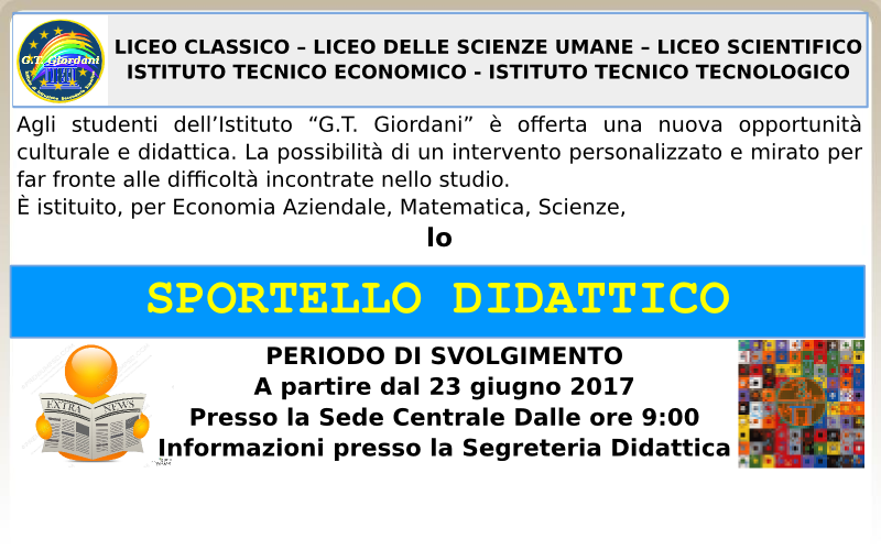 sportello didattico